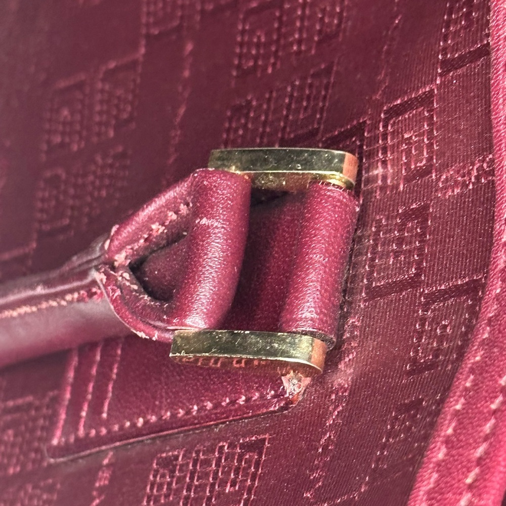 GIVENCHY Rare Vintage hand bag - travel bag - small weekender - Picture 13 of 16